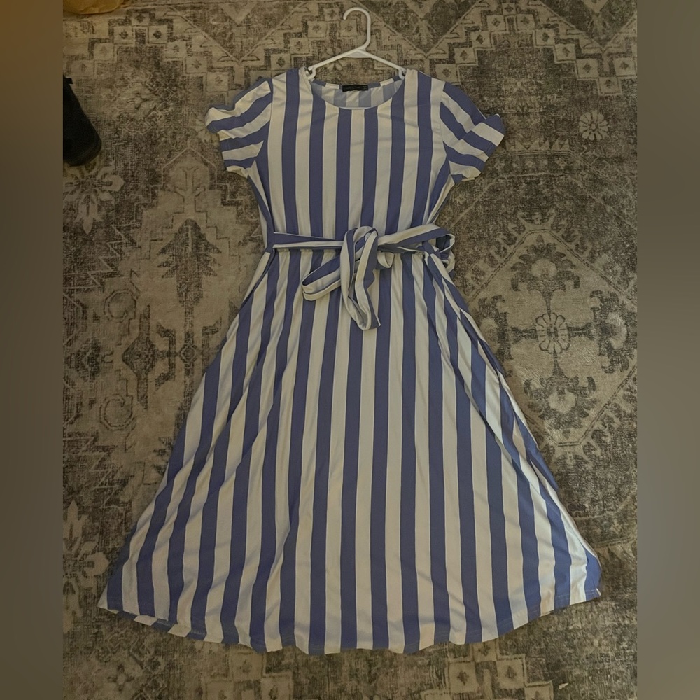 Soft knee length dress